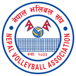 Logo of Nepal Volleyball Association
